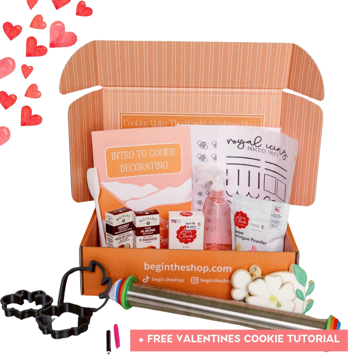 Cookie Decorating Box + Instructions