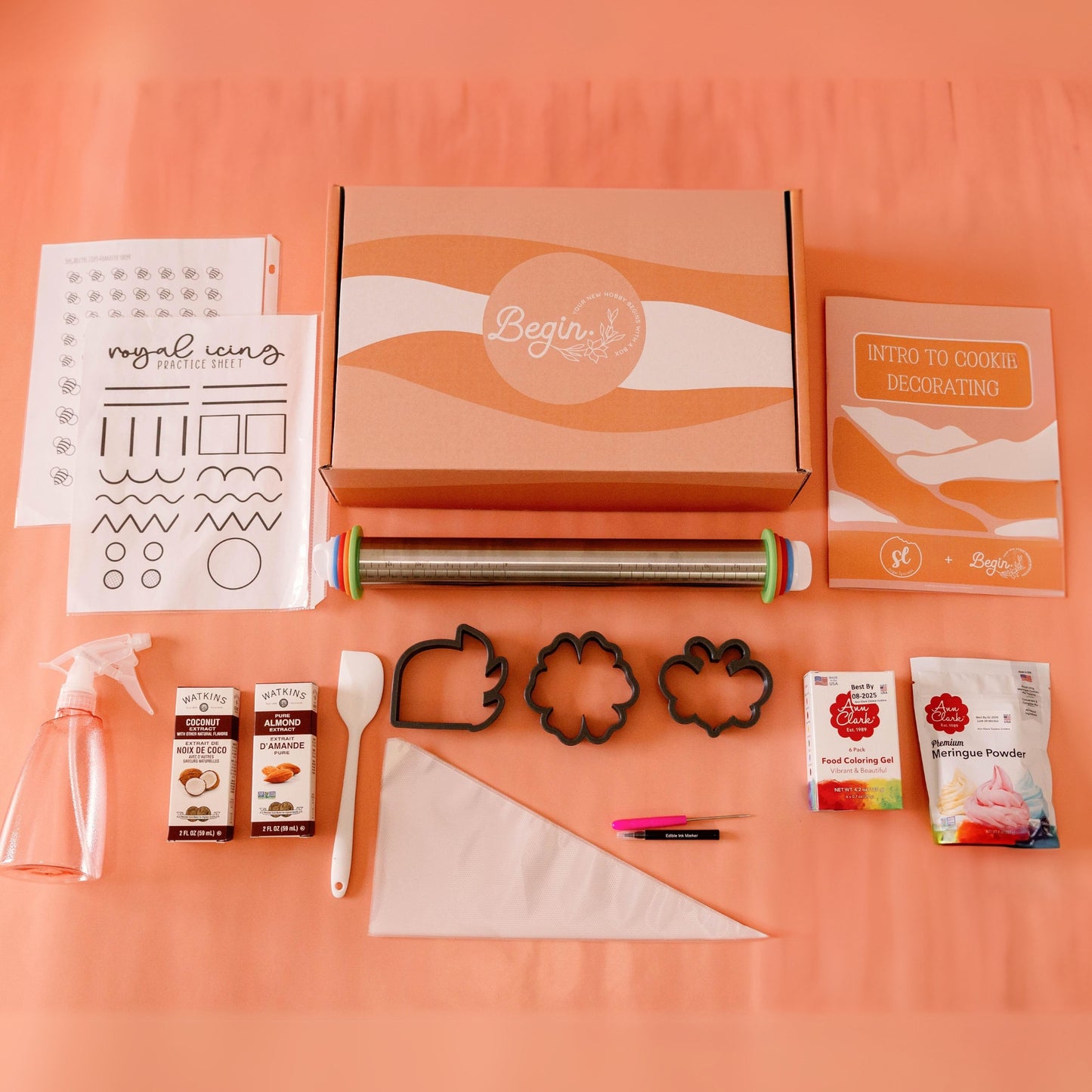 Cookie Decorating Box + Instructions