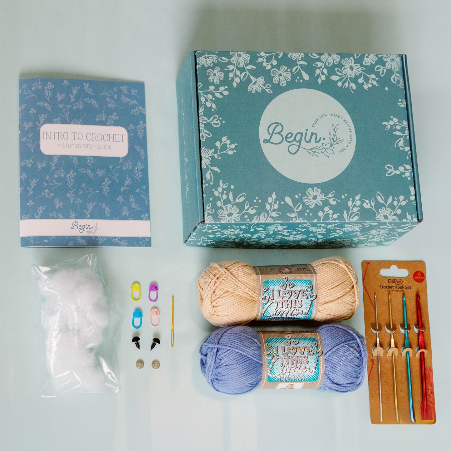 Crochet Box + Instructions