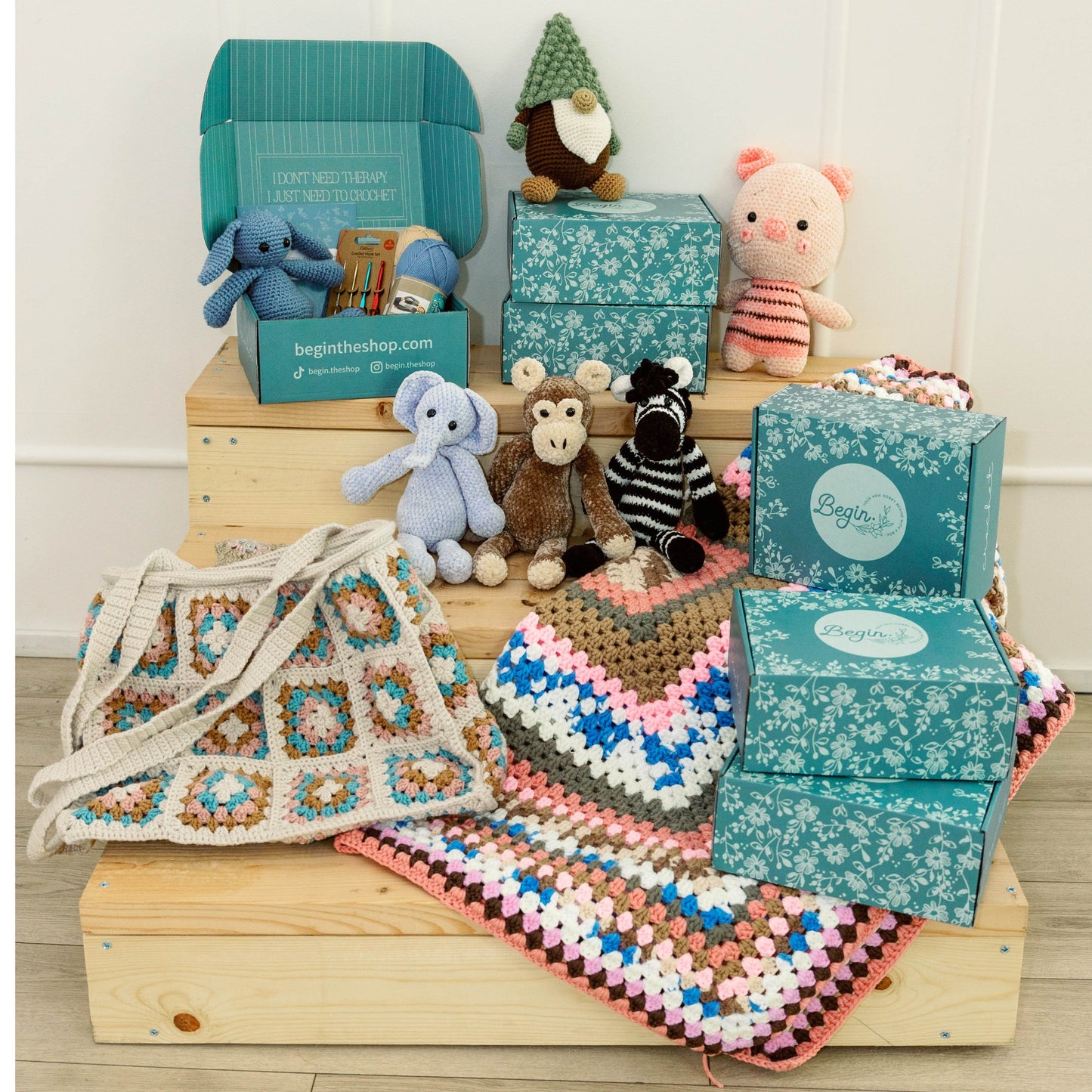 Crochet Box + Instructions