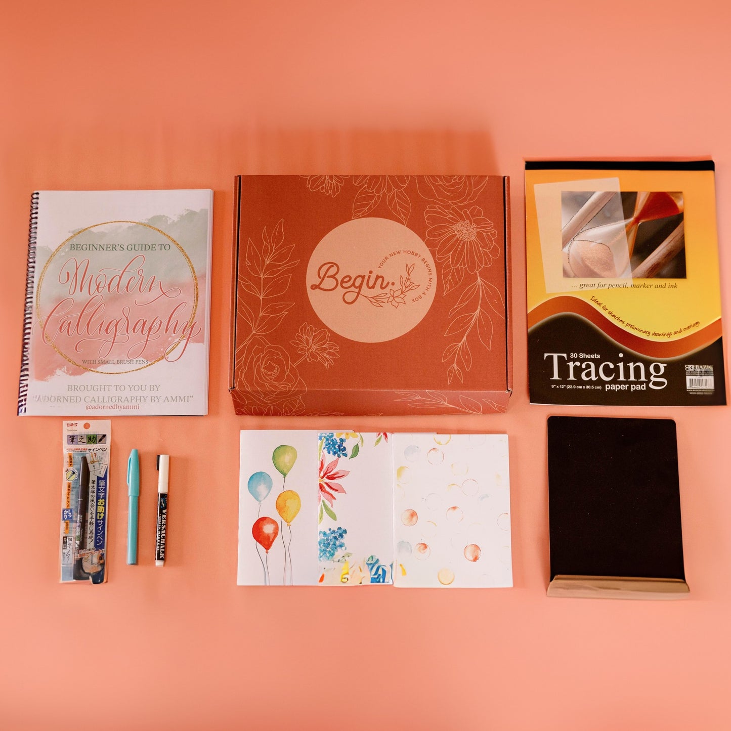 Calligraphy Box + Instructions