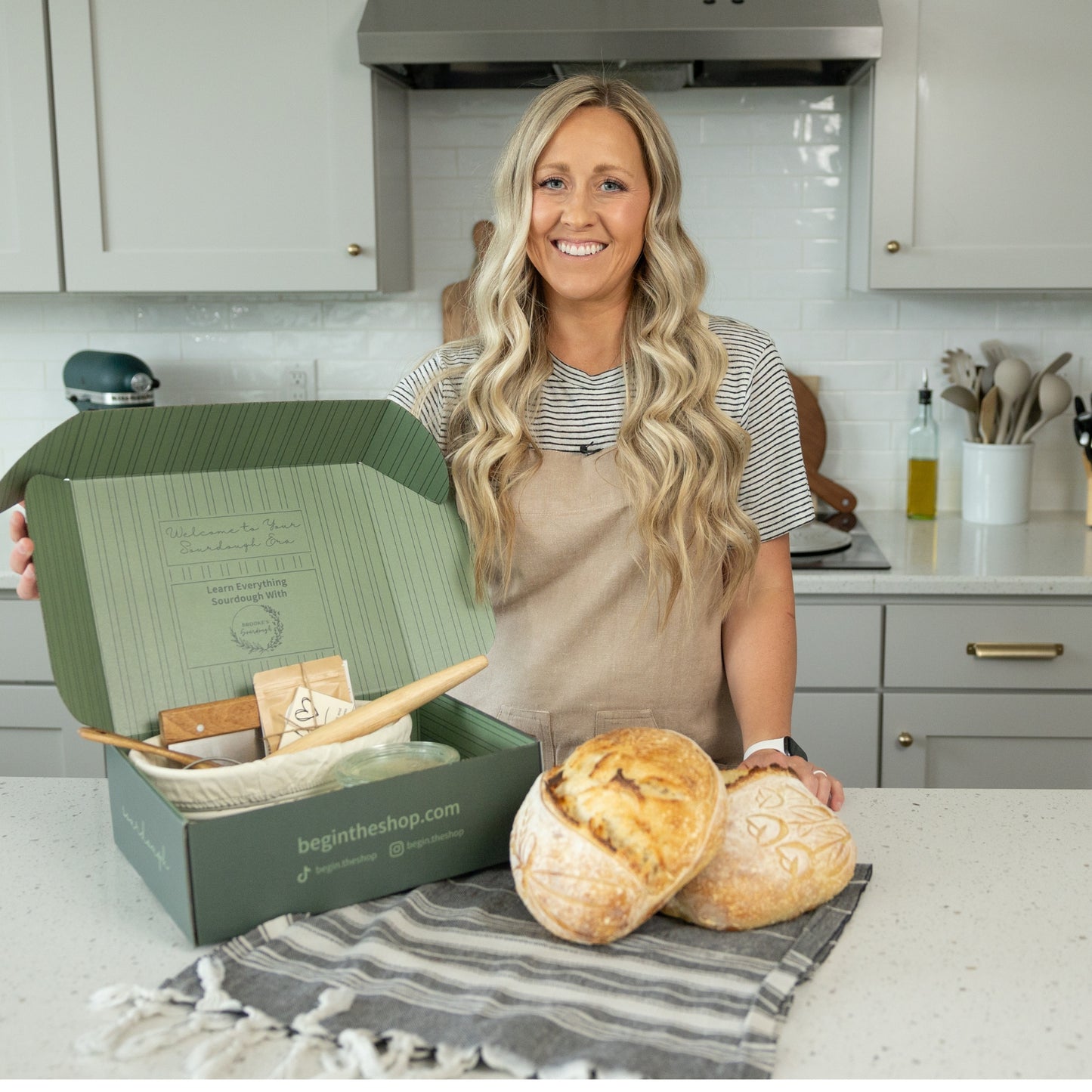 Sourdough Making Box + Instuctions