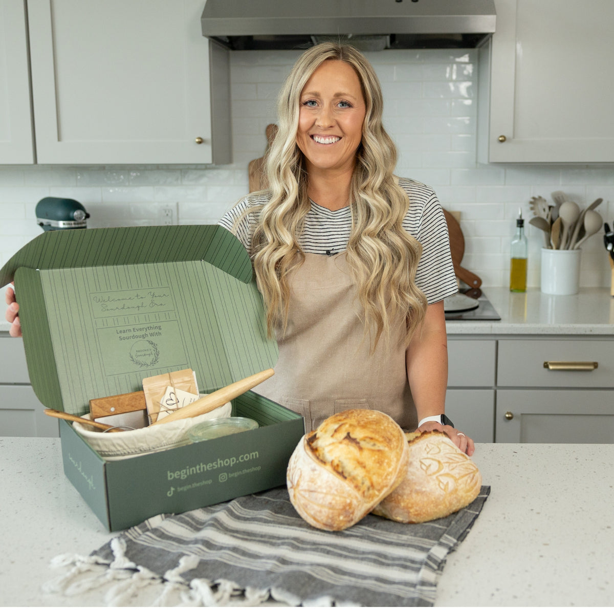Sourdough Making Box + Instuctions